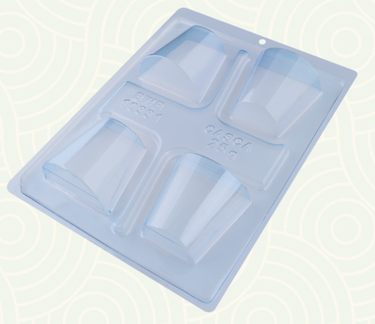 Forma de Chocolate Especial 3 Partes - Copo Surpresa - BWB10331